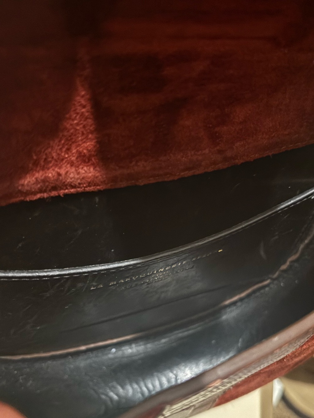 RARE Sezane T. Bag in Mahogany Crossbody Long Strap - Picture 9 of 15